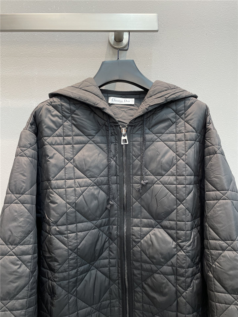 D10r hooded padded jacket