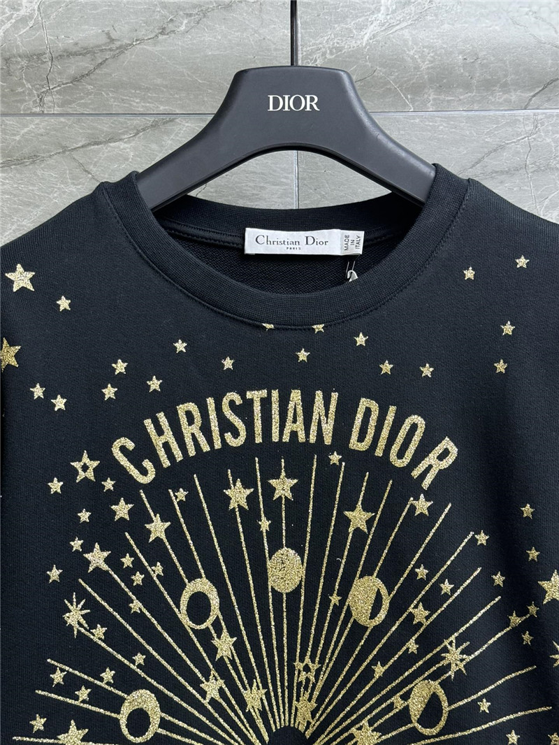 D10r starry cotton sweatshirt navy
