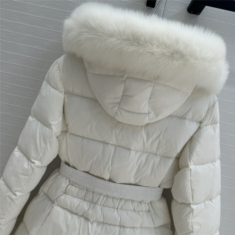 Moncler short hooded down jacket
