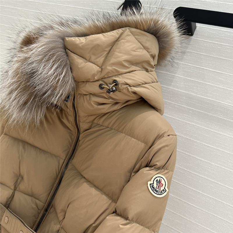 Moncler short hooded down jacket