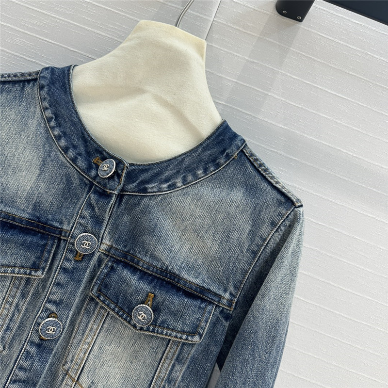 Ch**el denim jacket small coat