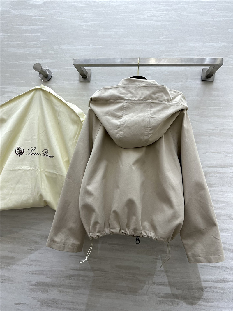L0r0 P1ana hooded trench coat