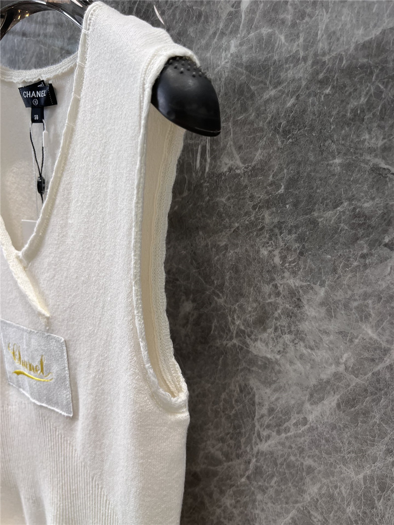 Ch**el knitted vest dress