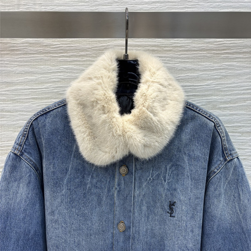 Y51 quilted denim jacket