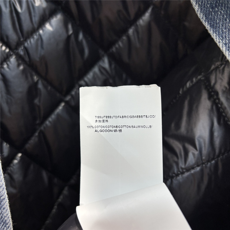 Y51 quilted denim jacket