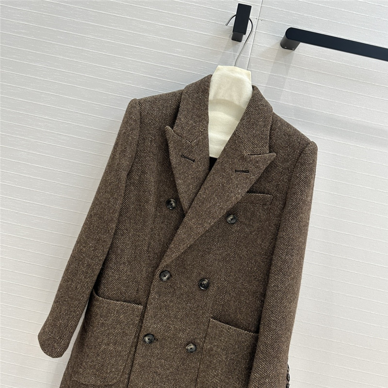 L0r0 P1ana double-breasted blazer