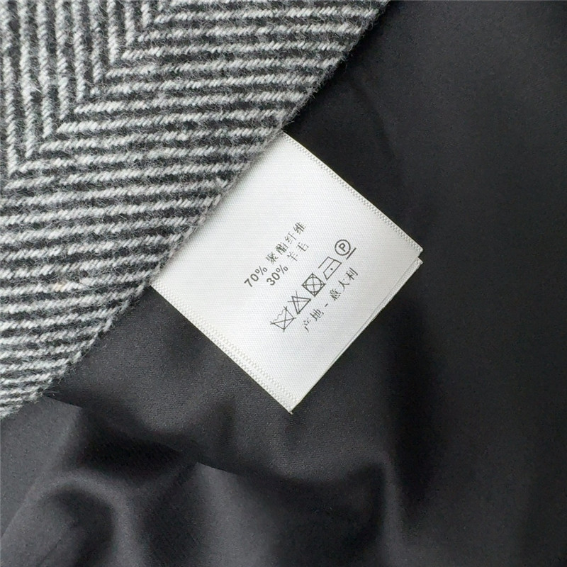 D10r herringbone wool blazer