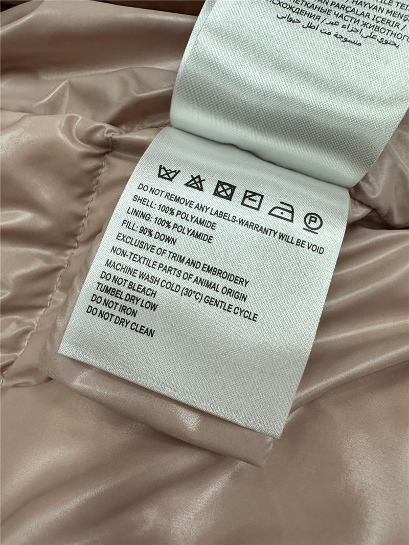 Moncler mid length down jacket