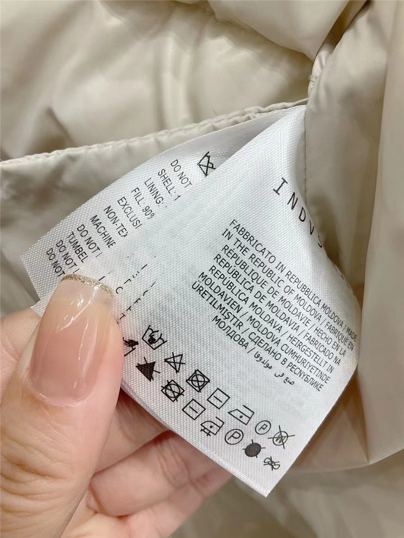 Moncler mid length down jacket