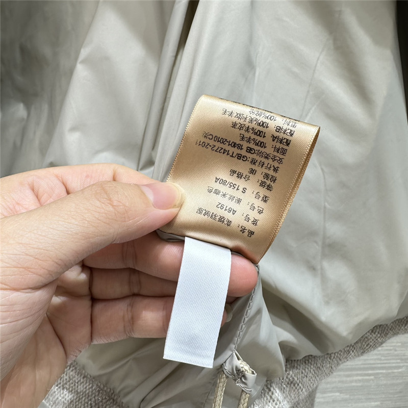 L0r0 P1ana wool and cashmere down jacket