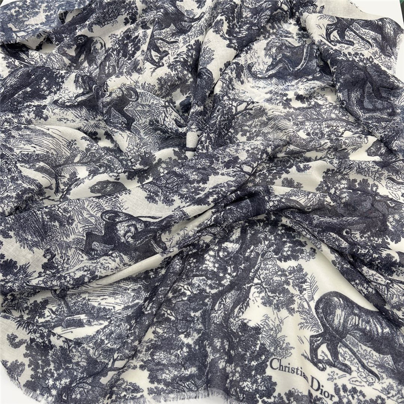 D10r jouy print shawl