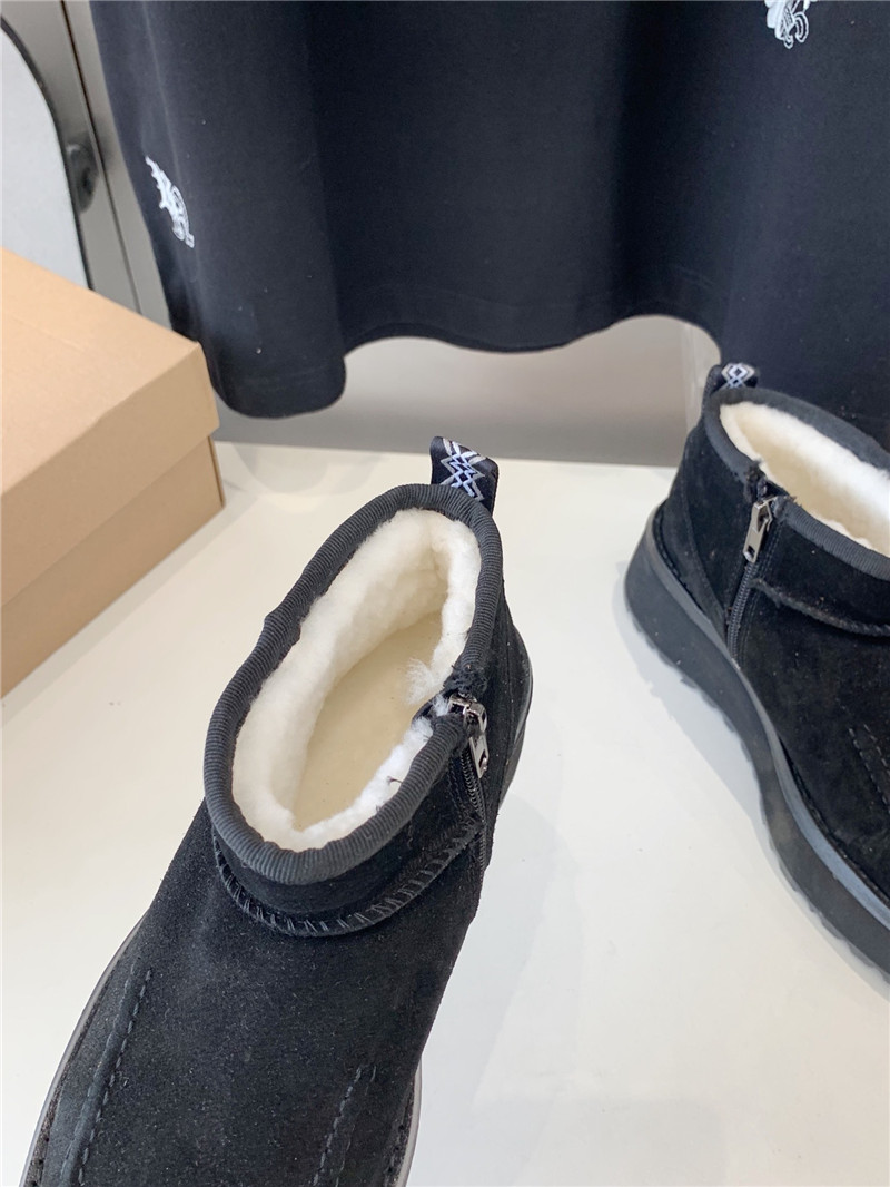 UGG Ultra Mini Platform Boots in Black