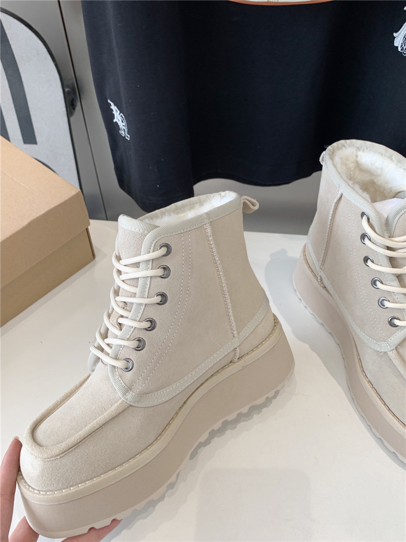 UGG Beige Neumel High Moc Boots