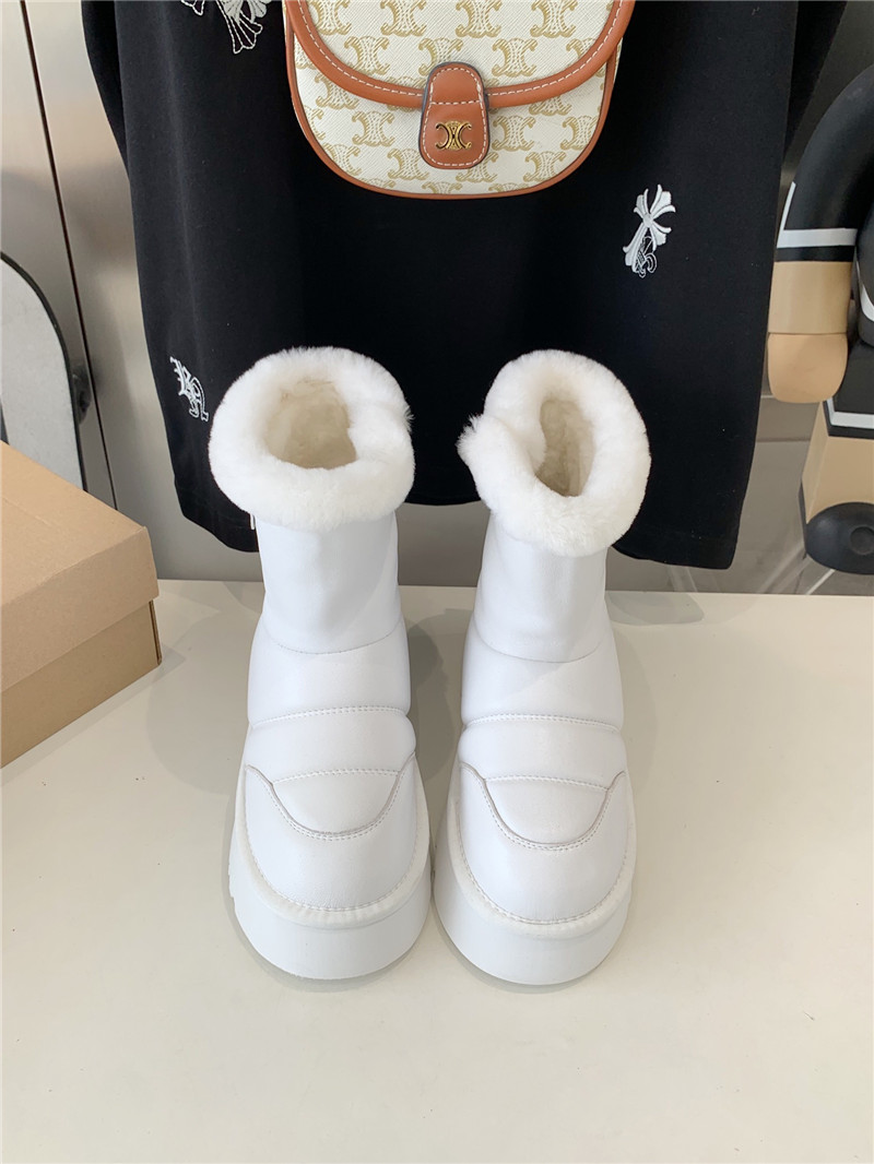 UGG White Snow Boots
