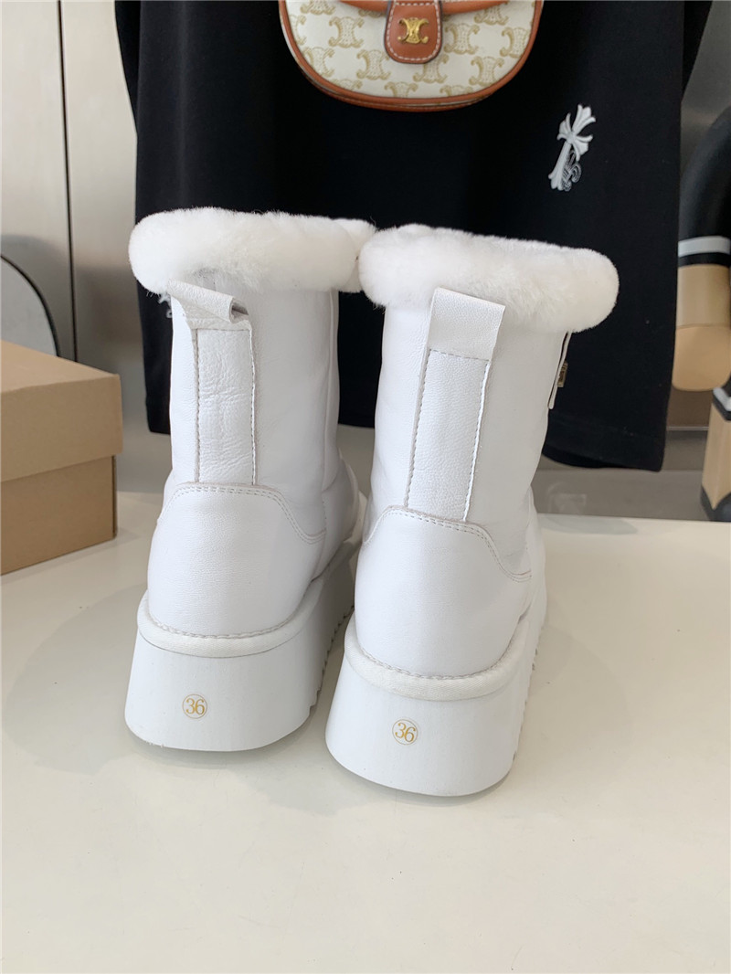 UGG White Snow Boots