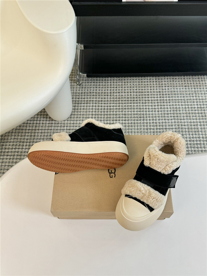 UGG Black Platform Sneakers for Women