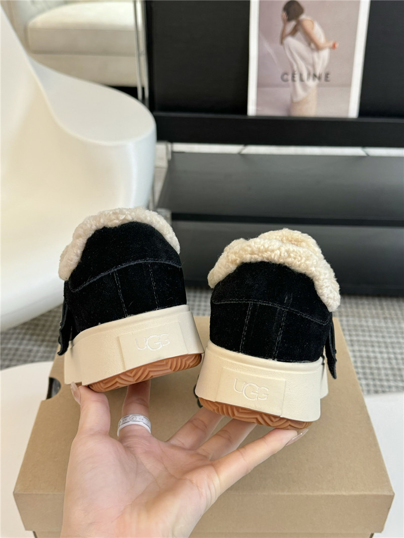 UGG Black Platform Sneakers for Women