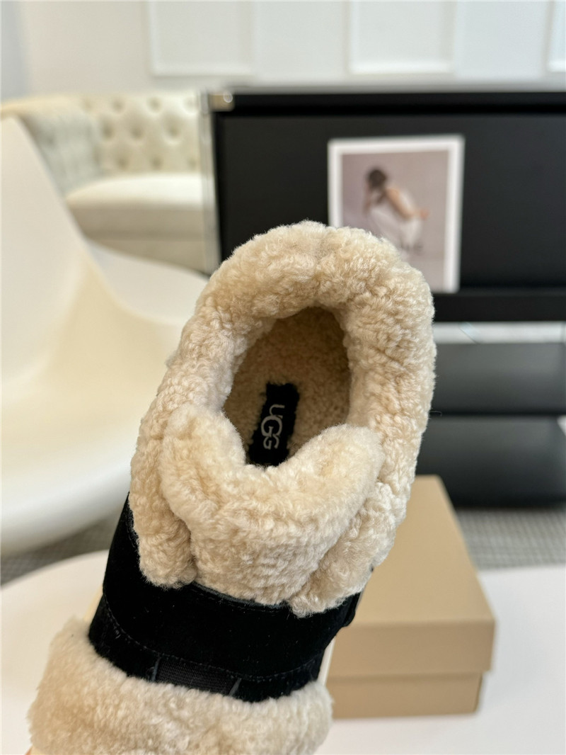 UGG Black Platform Sneakers for Women