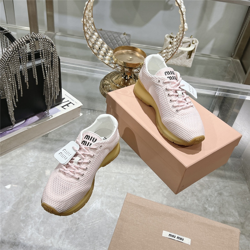 Miu Miu Suede Sneakers