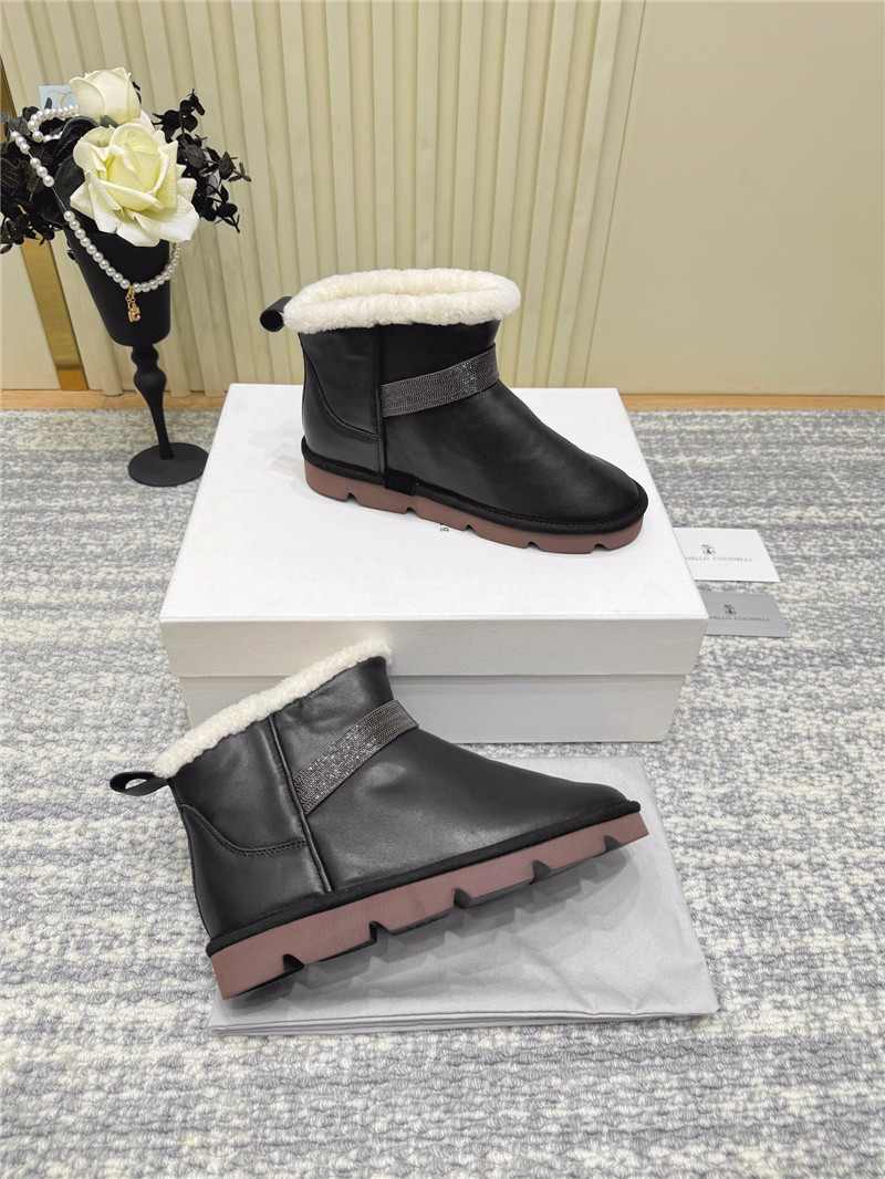 BC Black Embellished Suede Boots for Women