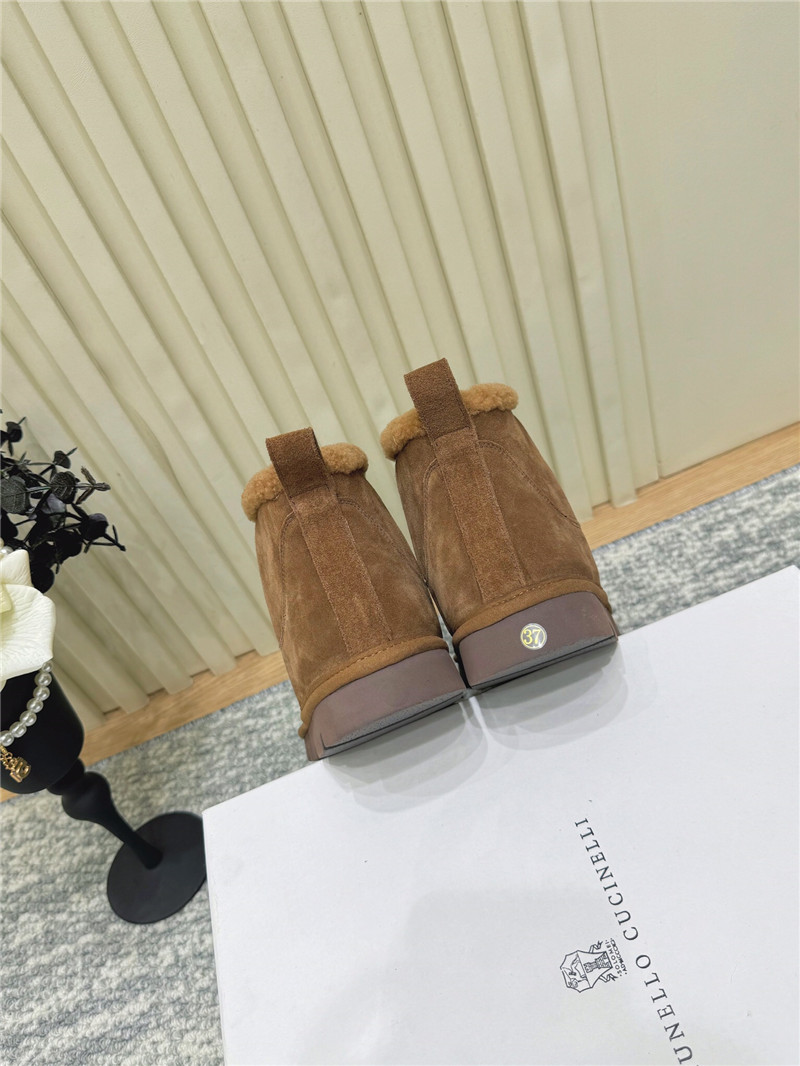 BC Women’s Brown Embellished Suede Boots