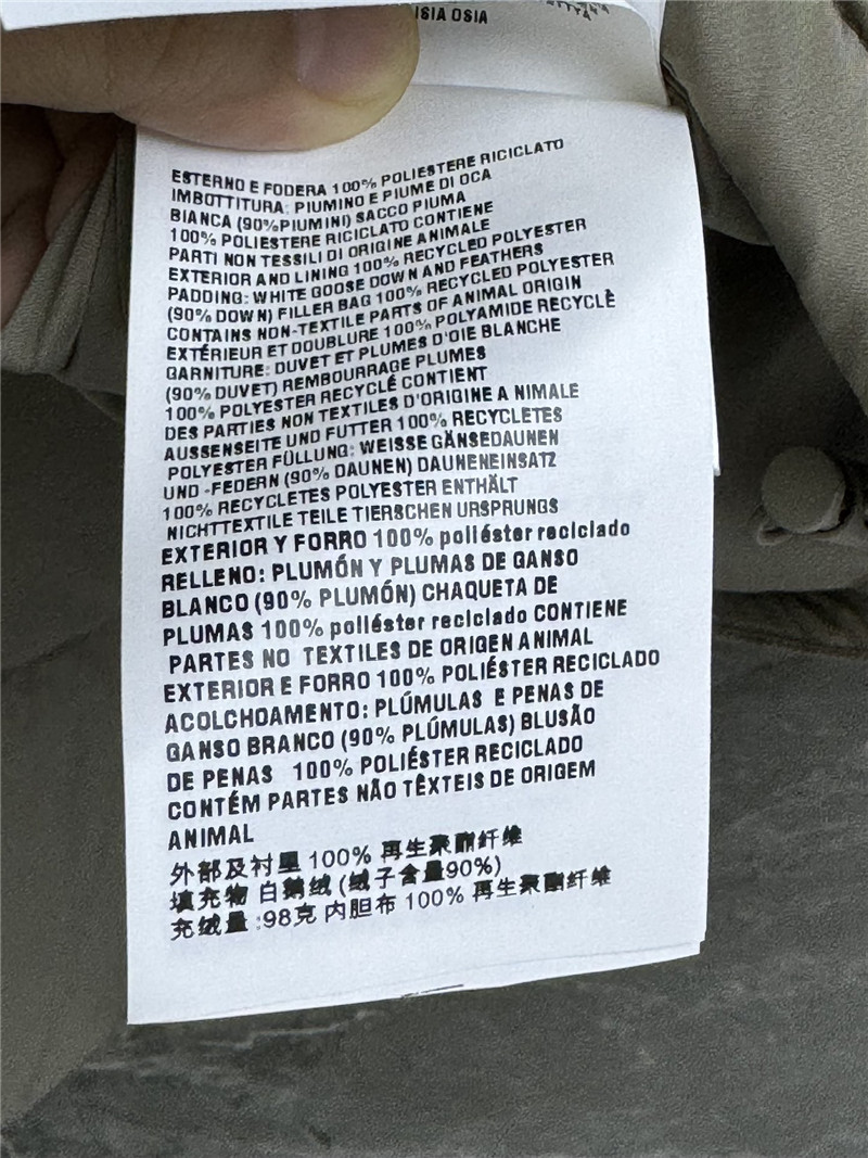 M1um1u stand collar down jacket