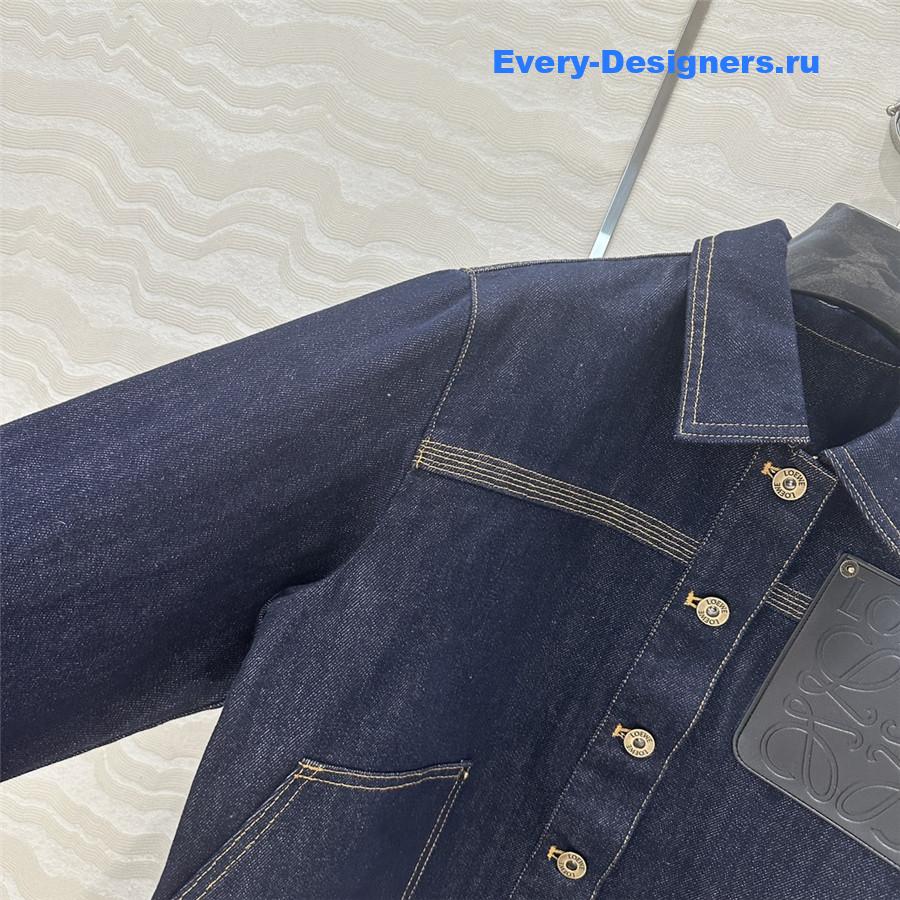 L0ew* denim jacket