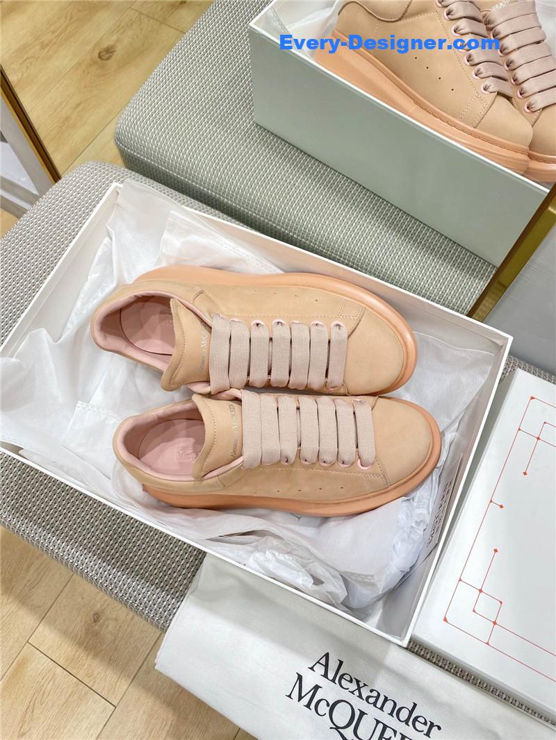 a1exa*der Mcqv*en macaron frosted sneakers