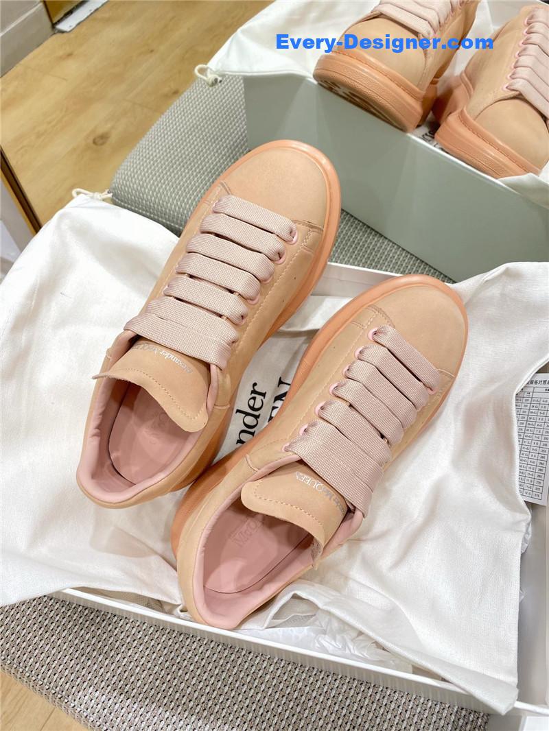 a1exa*der Mcqv*en macaron frosted sneakers