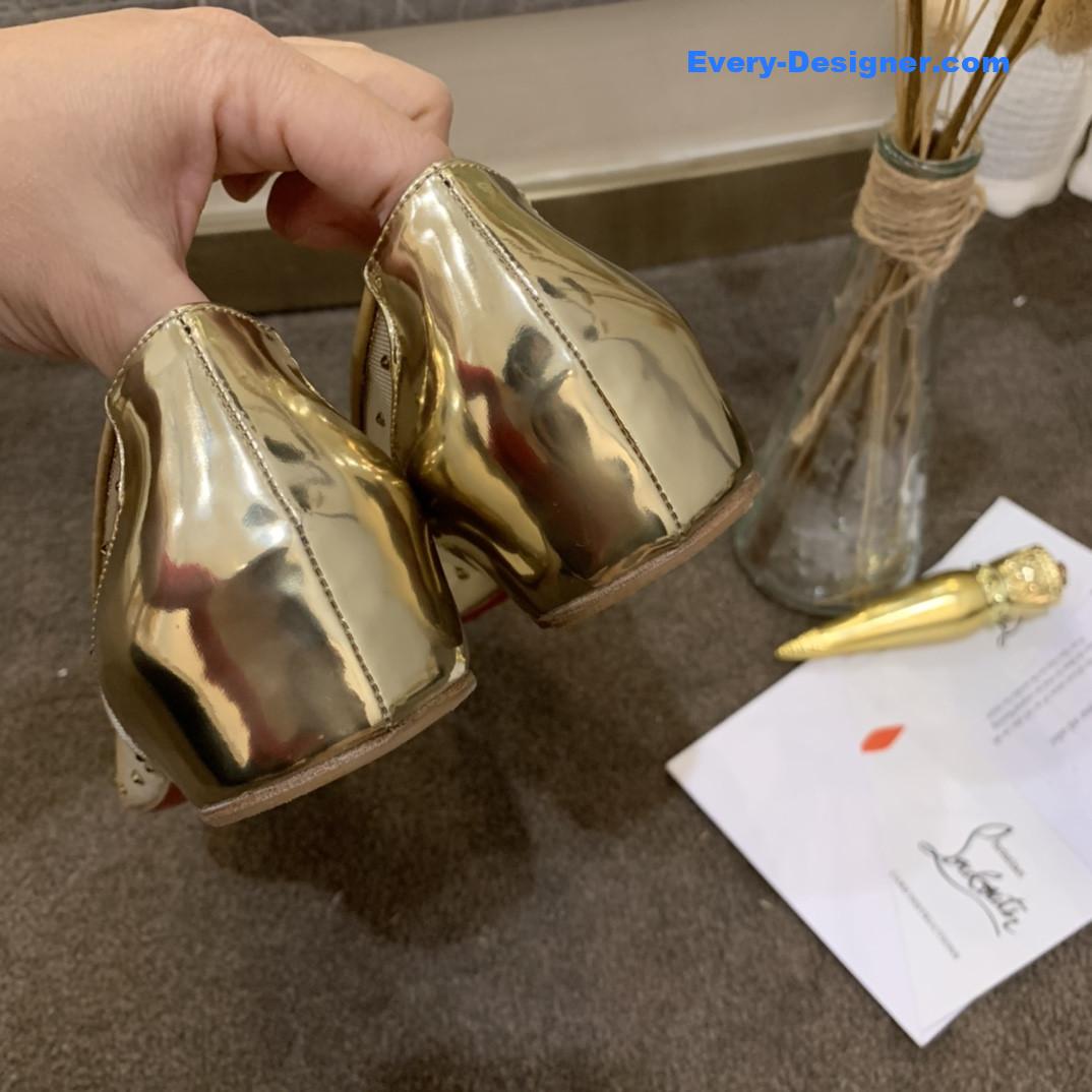 Chr1st1an louboutin rhinestone mesh pumps