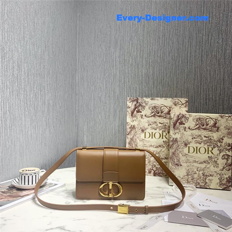 dior 30 montaigne bag brown box