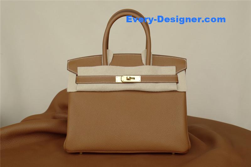 H**me5 birkin 30cm togo leather with gold hardware