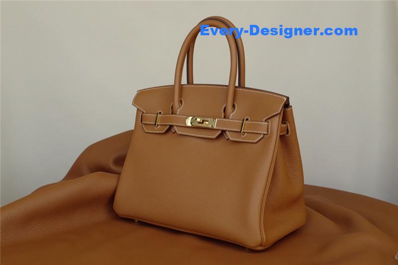 H**me5 birkin 30cm togo leather with gold hardware