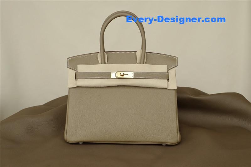hermes Birkin 30cm togo leather with gold hardware
