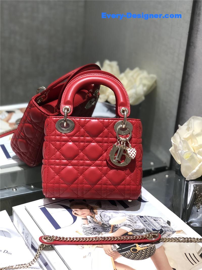 mini lady dior dioramour bag