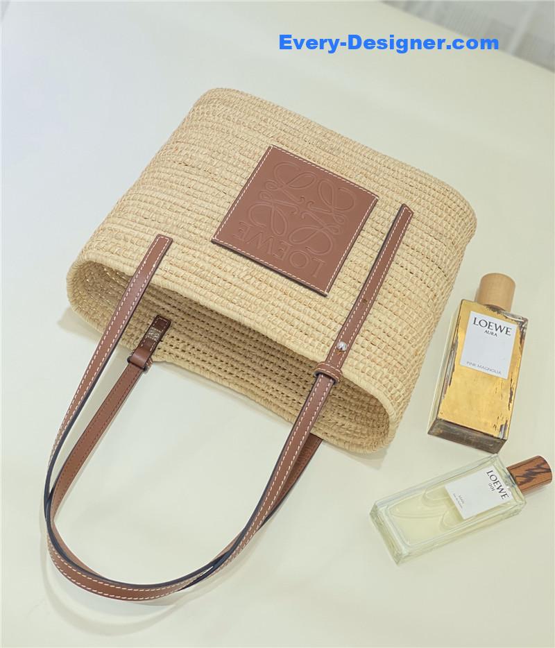 L0ew* shigra basket bag
