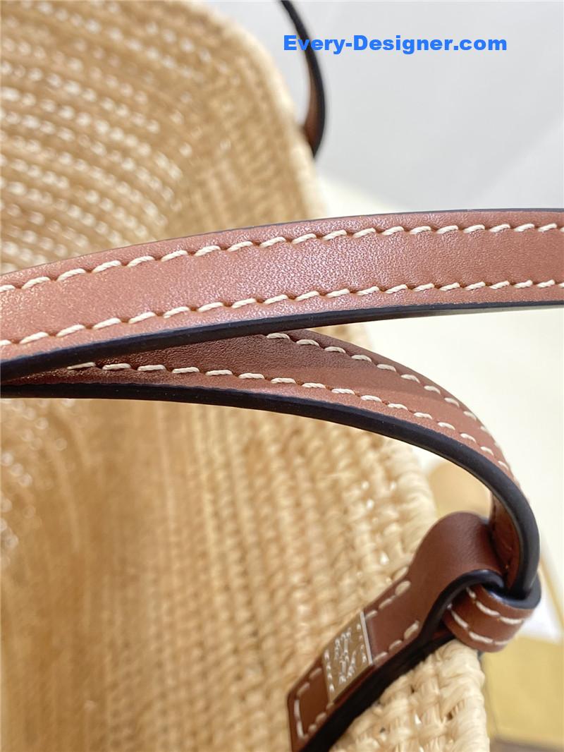 L0ew* shigra basket bag