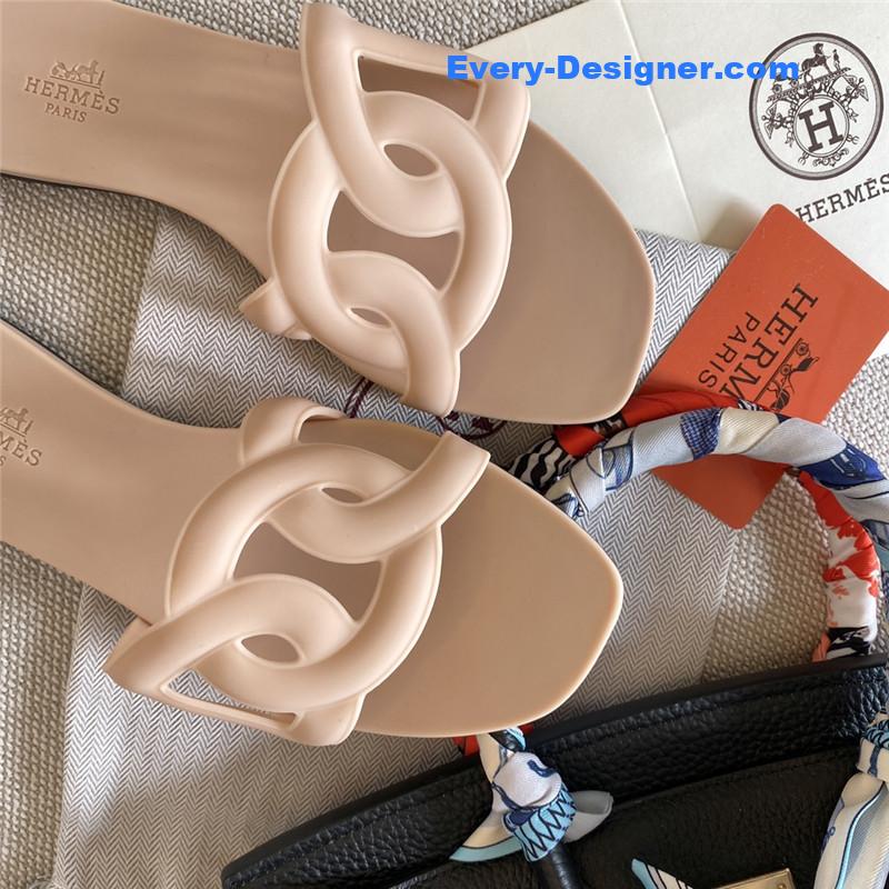 H**me5 new classic pig nose chain slippers