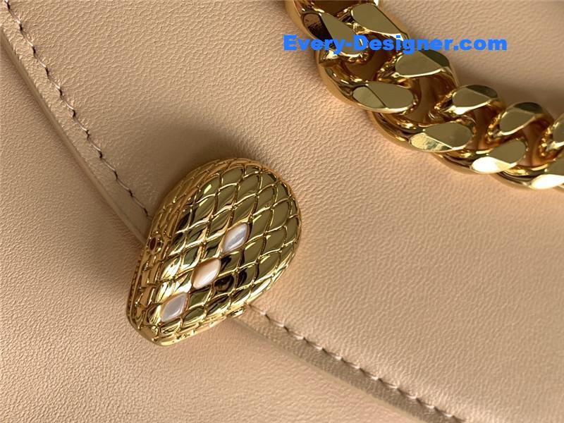 Bv1g*ai serpenti forever shoulder bag pink