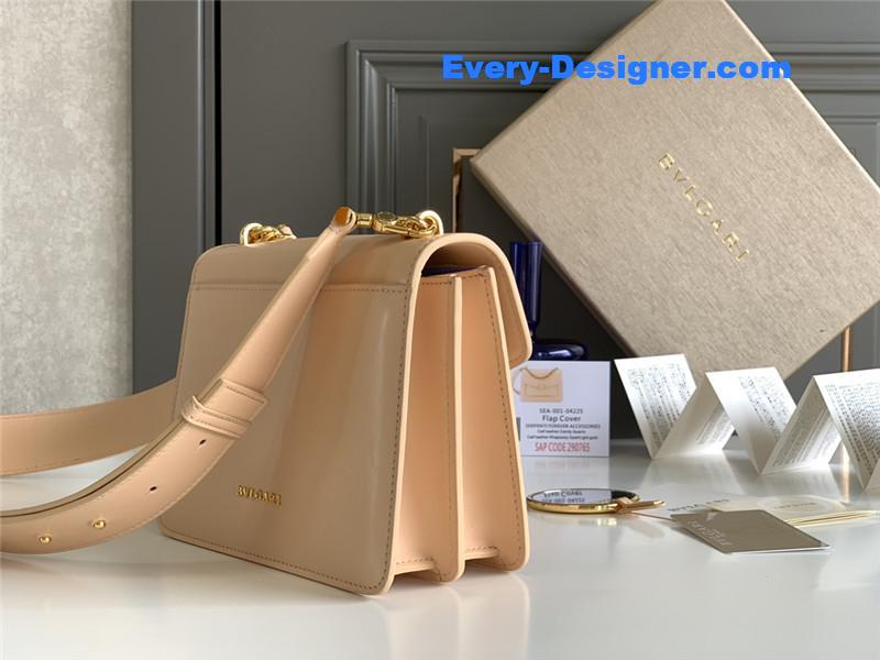 Bv1g*ai serpenti forever shoulder bag pink