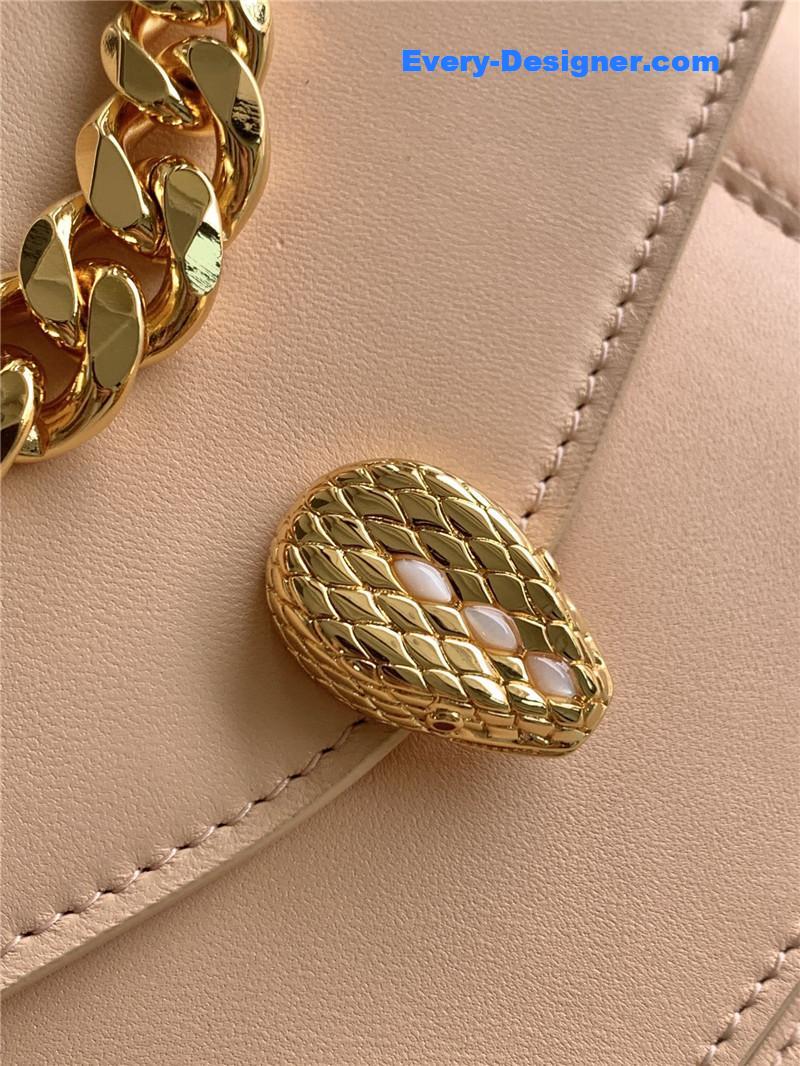 Bv1g*ai serpenti forever shoulder bag pink