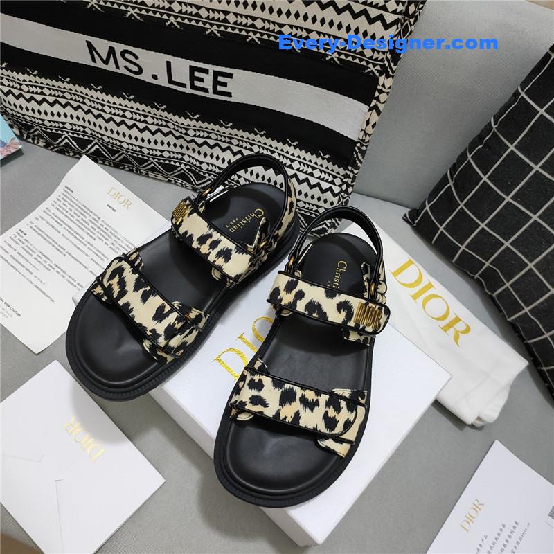 Dior Mizza pattern DIORACT sandals