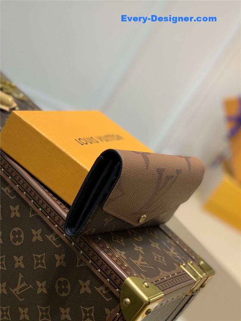 louis vuitton lv sarah wallet monogram