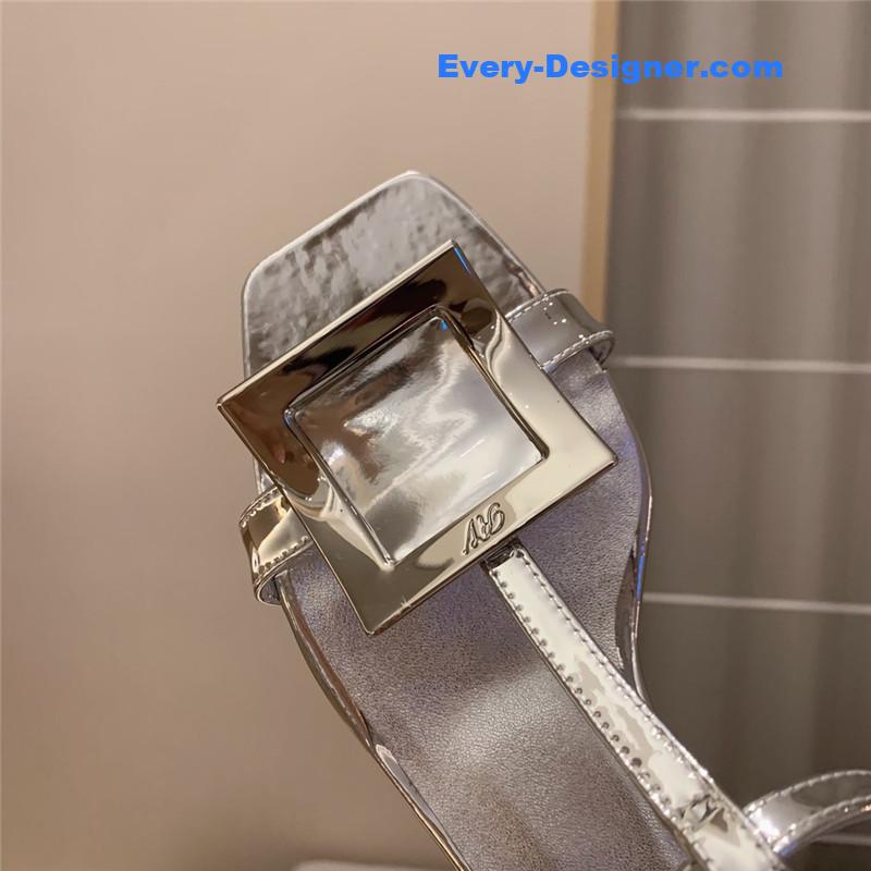 Roger vivier square buckle sandals