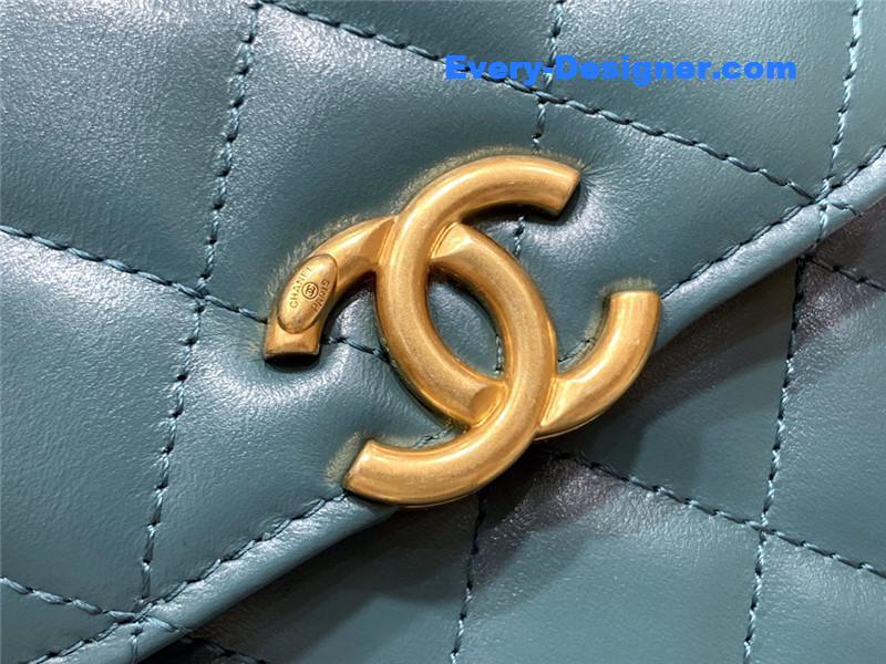 Ch**el gold beads mobile phone bag