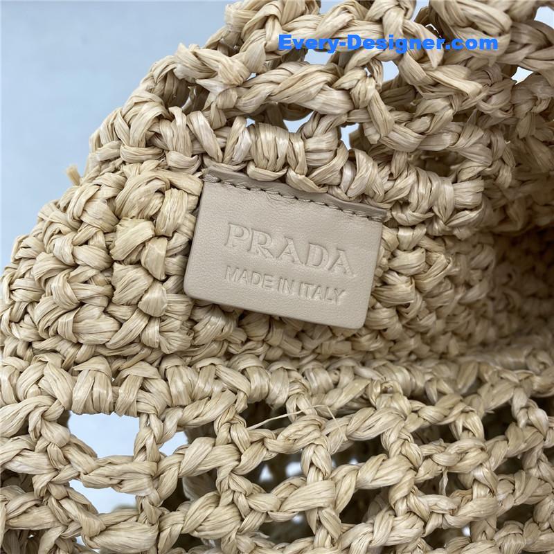 Pra*a straw tote bag