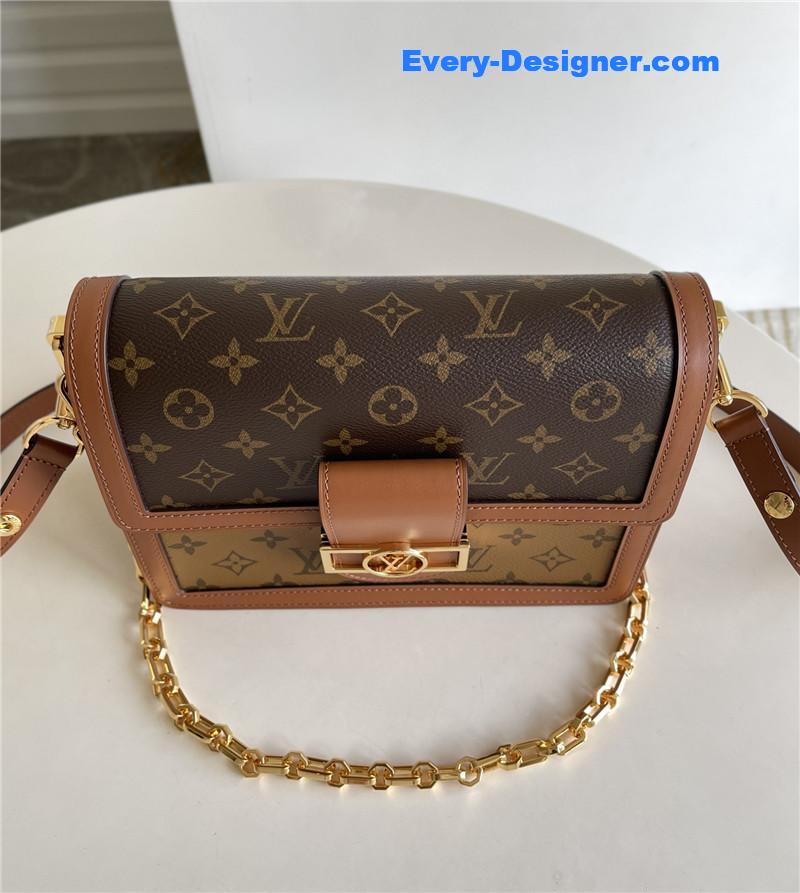 louis vuitton lv dauphine mm monogram bag