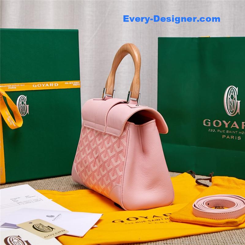 goyard pink saigon mini bag