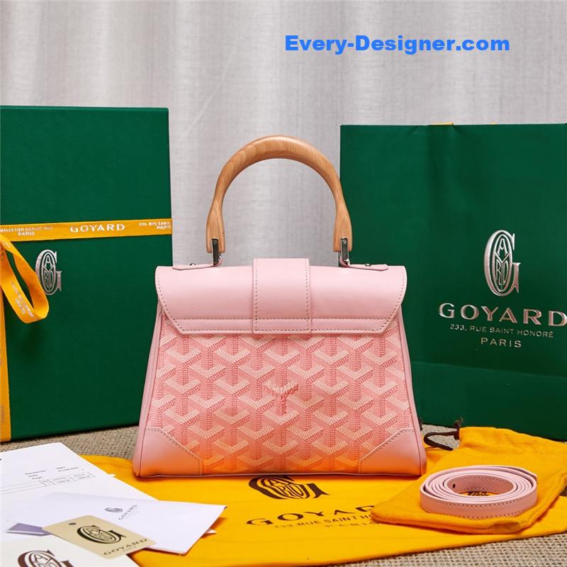 goyard pink saigon mini bag