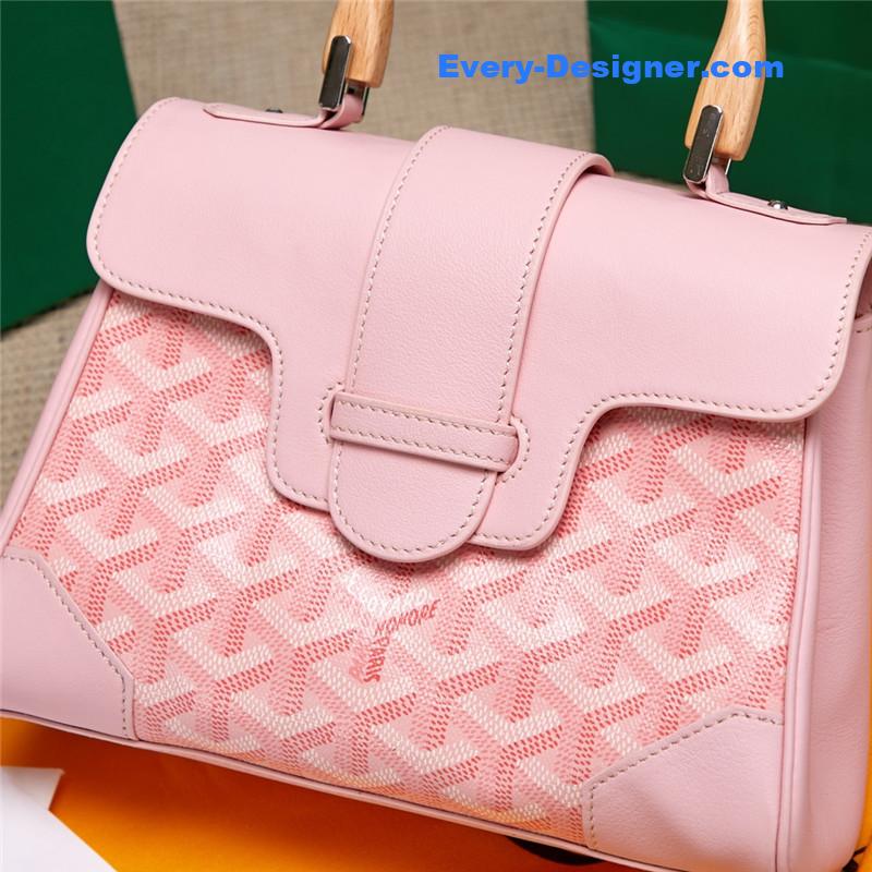 goyard pink saigon mini bag